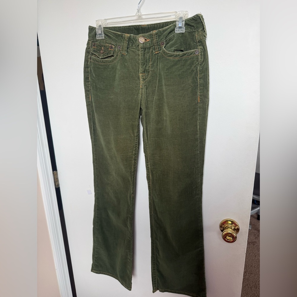 Mixit Olive Green Corduroy Pants